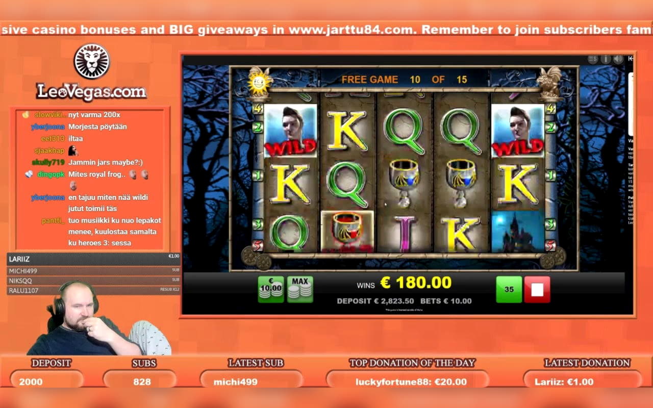 44 besplatni okretaji u kasinu Luck